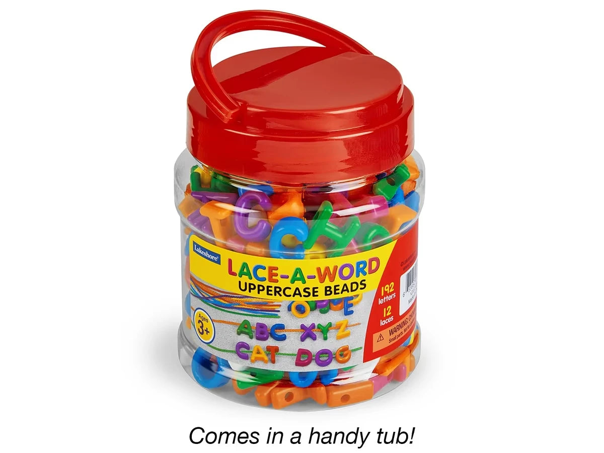 Lace-A-Word Beads - Uppercase - US 2123