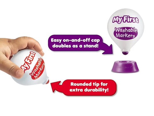 My First Washable Markers - Set of 8 - US 2716