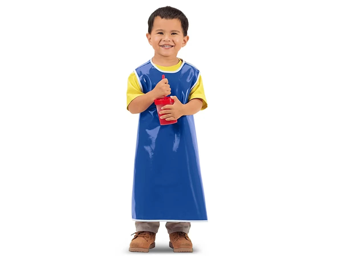 Heavy-Duty Toddler Vinyl Paint Smock - US 7078