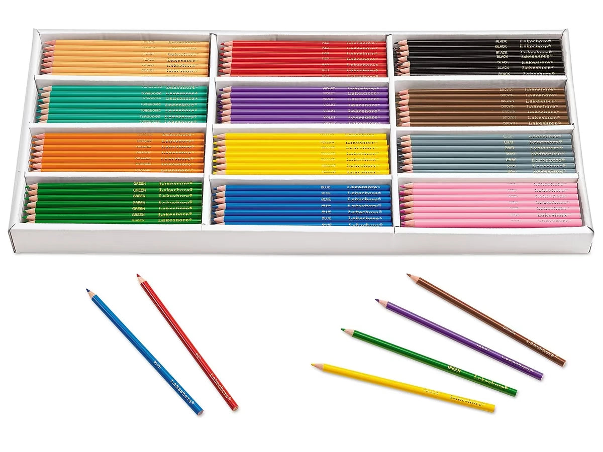 Best-Buy Colored Pencils - 12-Color Box - US 3384