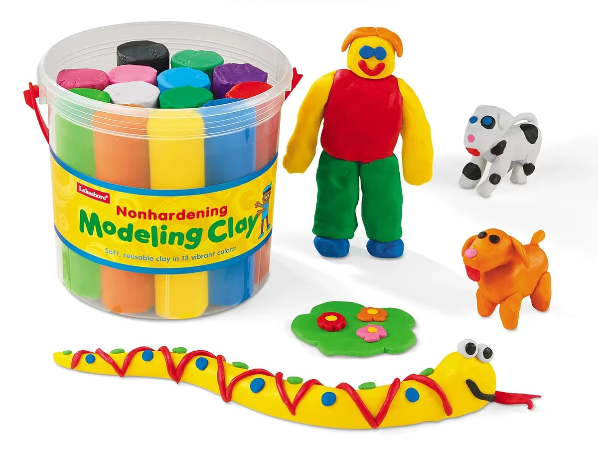 Nonhardening Modeling Clay Bucket - US 3696
