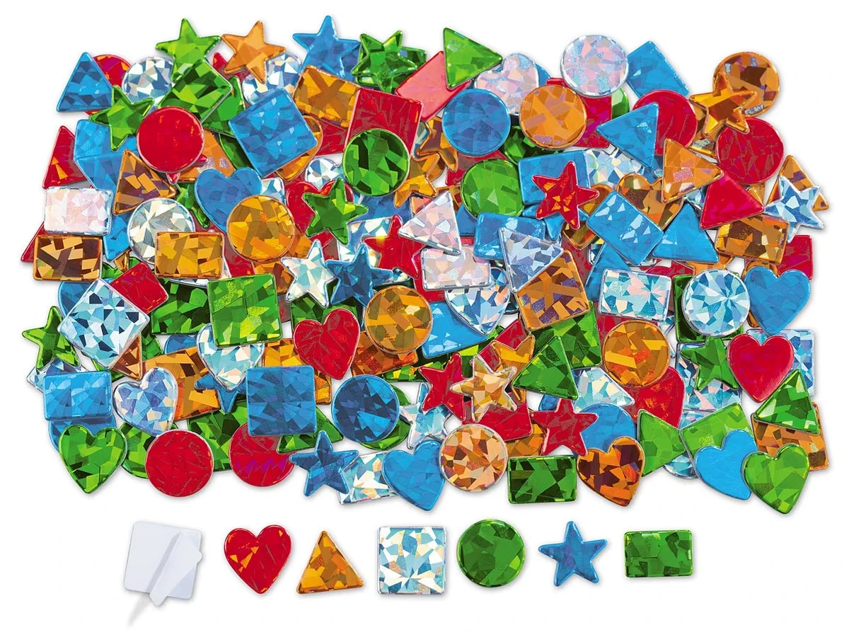 Peel & Stick Shimmer Shapes - US 7879