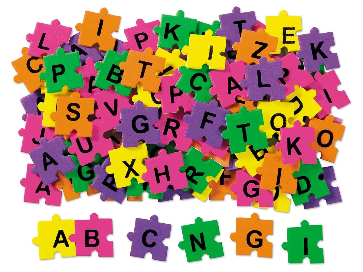 Peel & Stick Puzzle Letters - US 5299