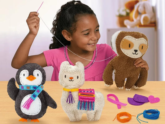 Sew Easy! Stuffed Animals - Complete Set - US 9248
