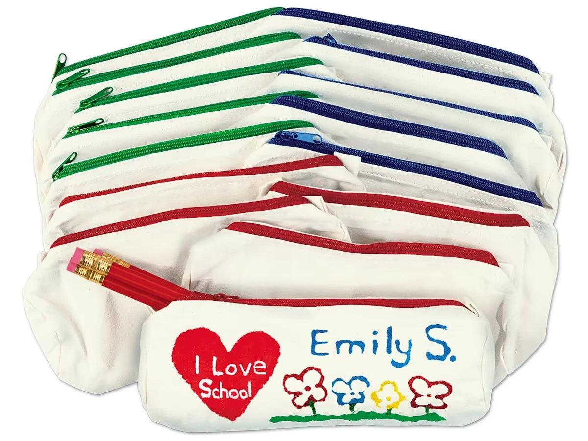 Design-Your-Own Pencil Cases - Set of 15 - US 6780