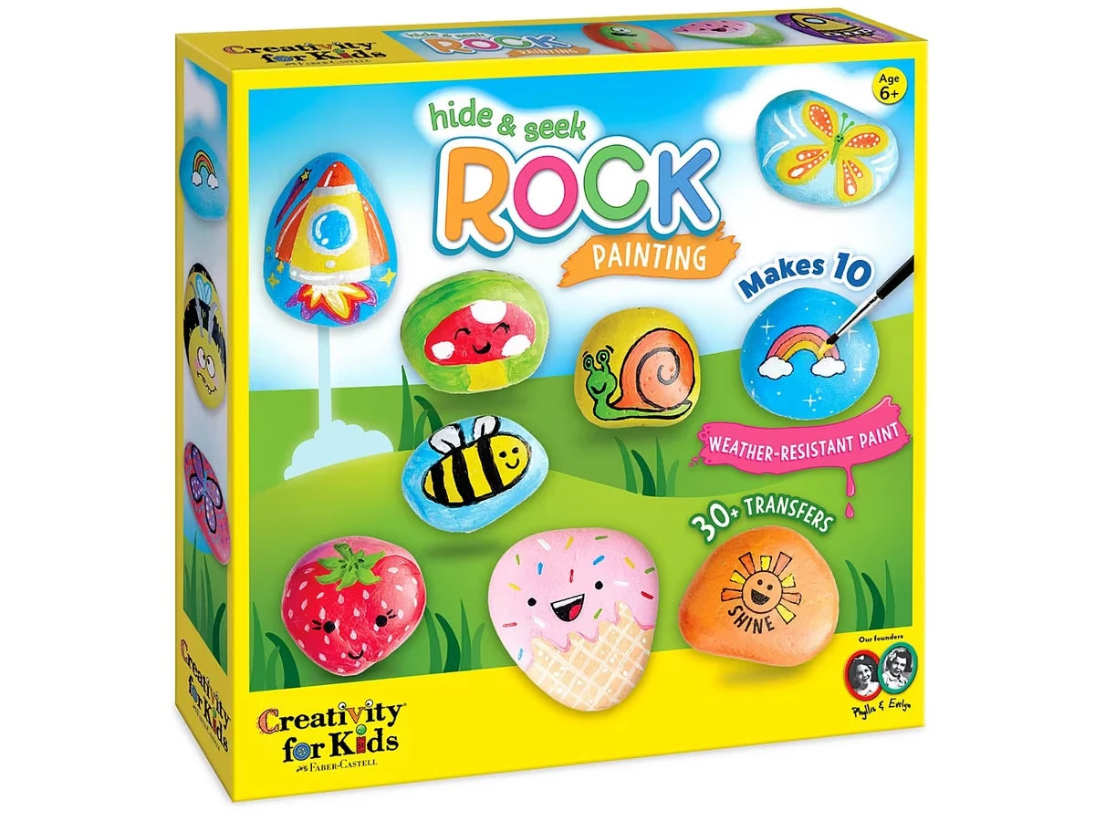 Hide & Seek Rock Painting Kit - US 2954