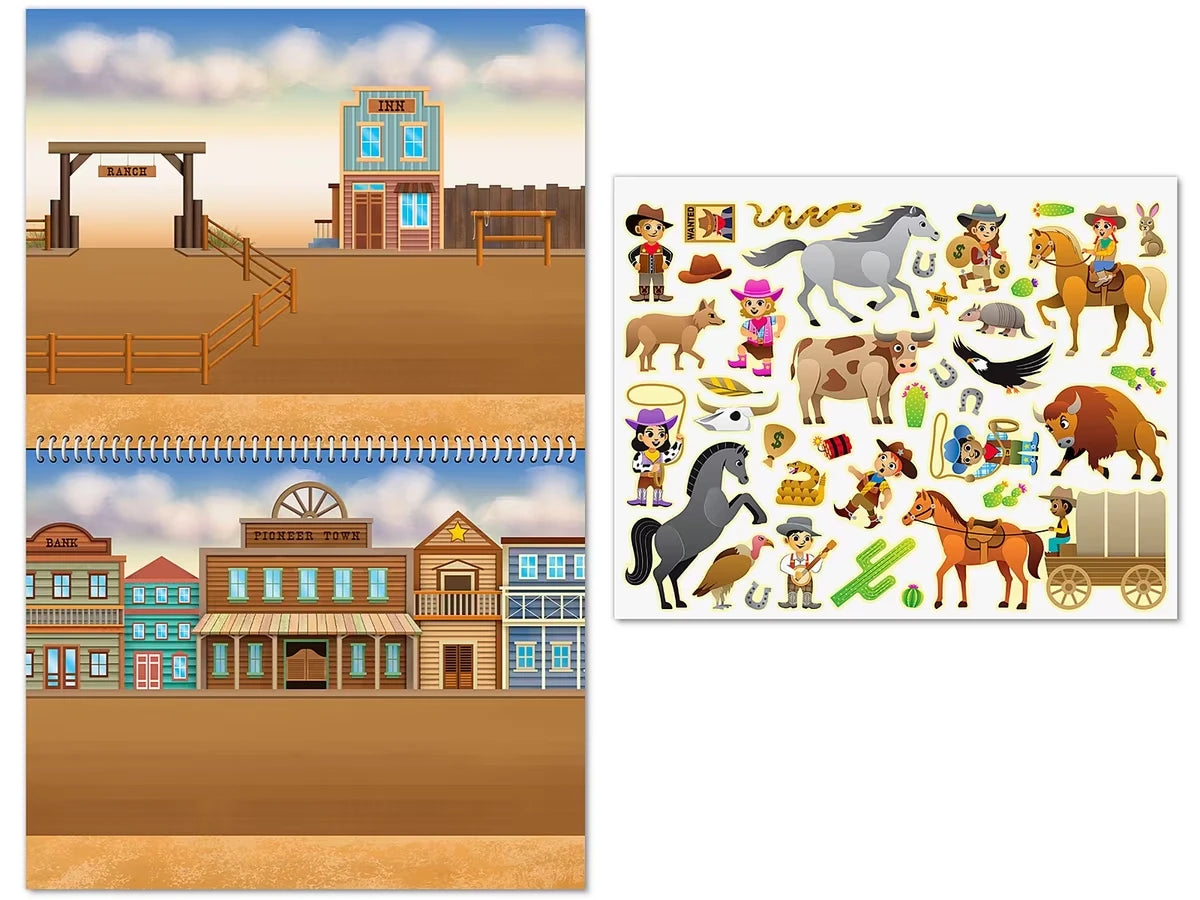 Amazing Adventures Reusable Sticker Pad - US 7142