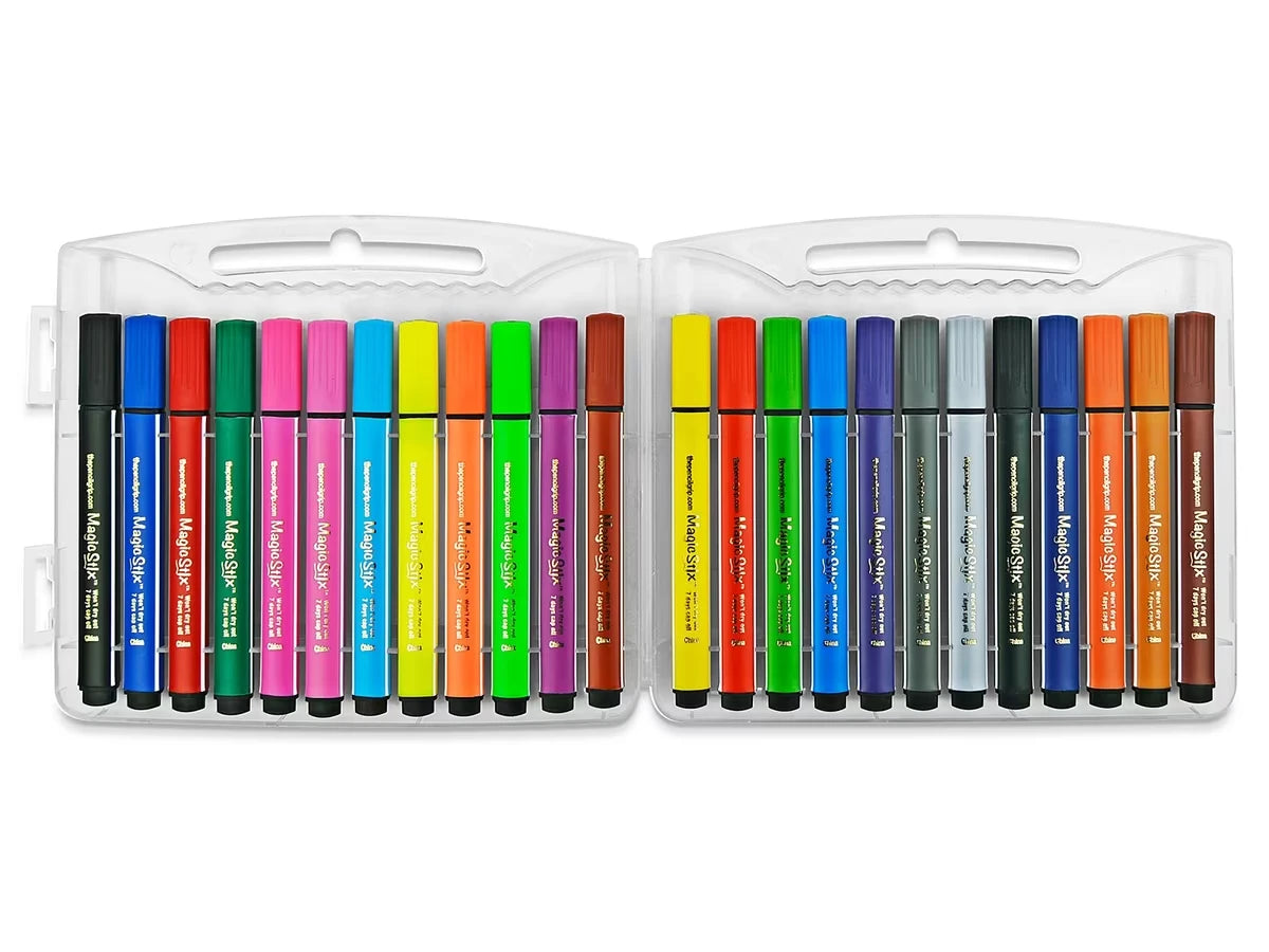 Magic Stix™ Washable Markers - Set of 24 - US 2919