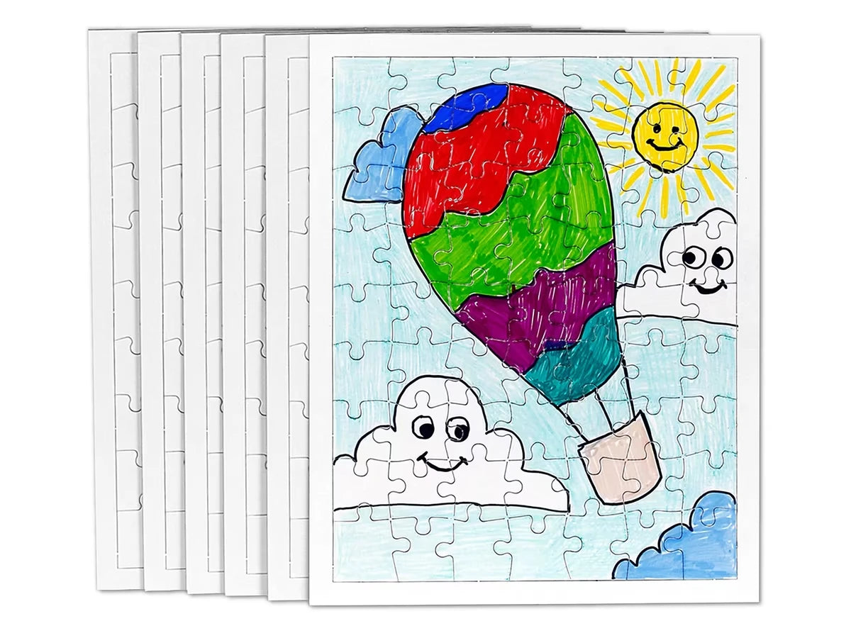 Design-Your-Own Large Puzzles - Set of 6 - US 8571