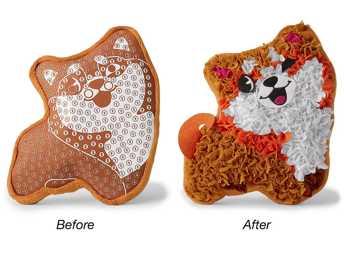 Cozy Creations! Puppy Craft Pillow - US 7834