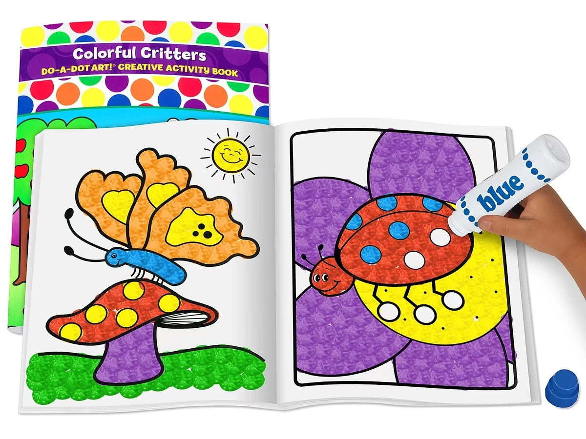 Do-A-Dot Art!® Colorful Critters Activity Book - US 9105