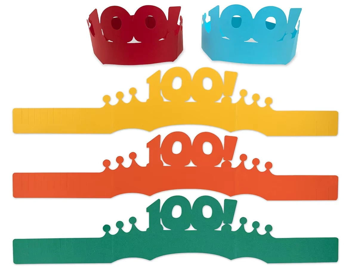 Design-Your-Own 100th Day of School Crowns - US 8487