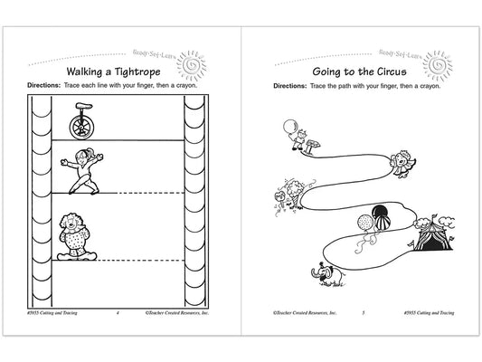 Cutting & Tracing Activity Book - US 5143
