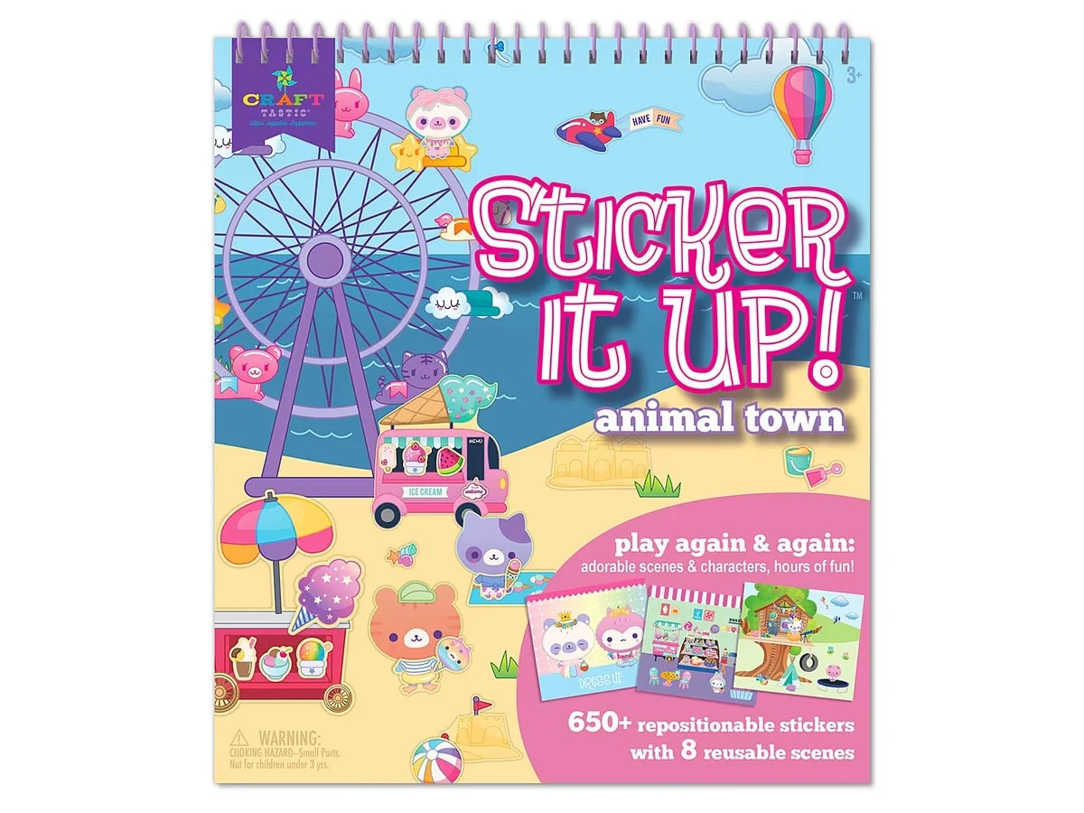 Sticker It Up! Animal Town Pad - US 4287