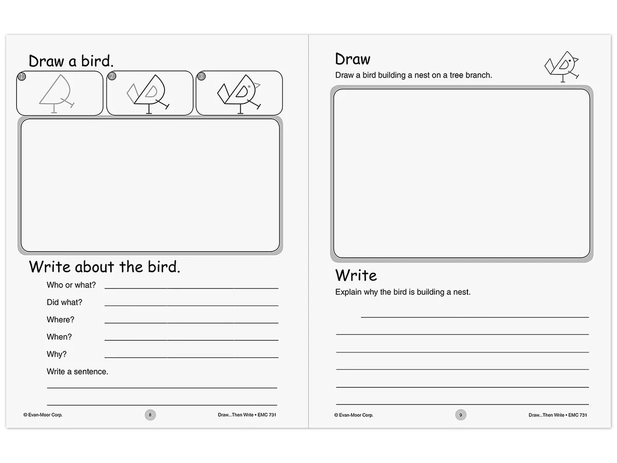 Draw…Then Write Workbook - US 2784