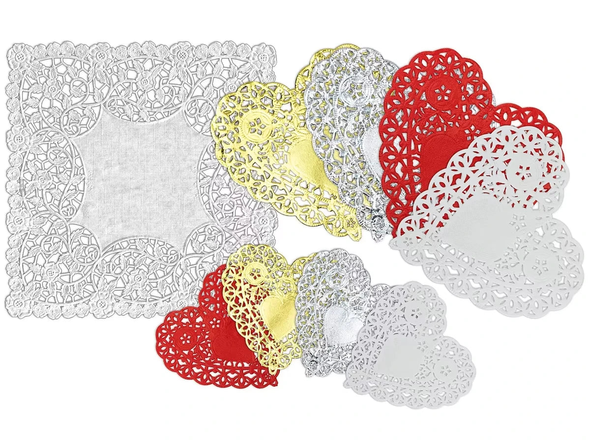 Paper Heart Doily Assortment Pack - US 1141