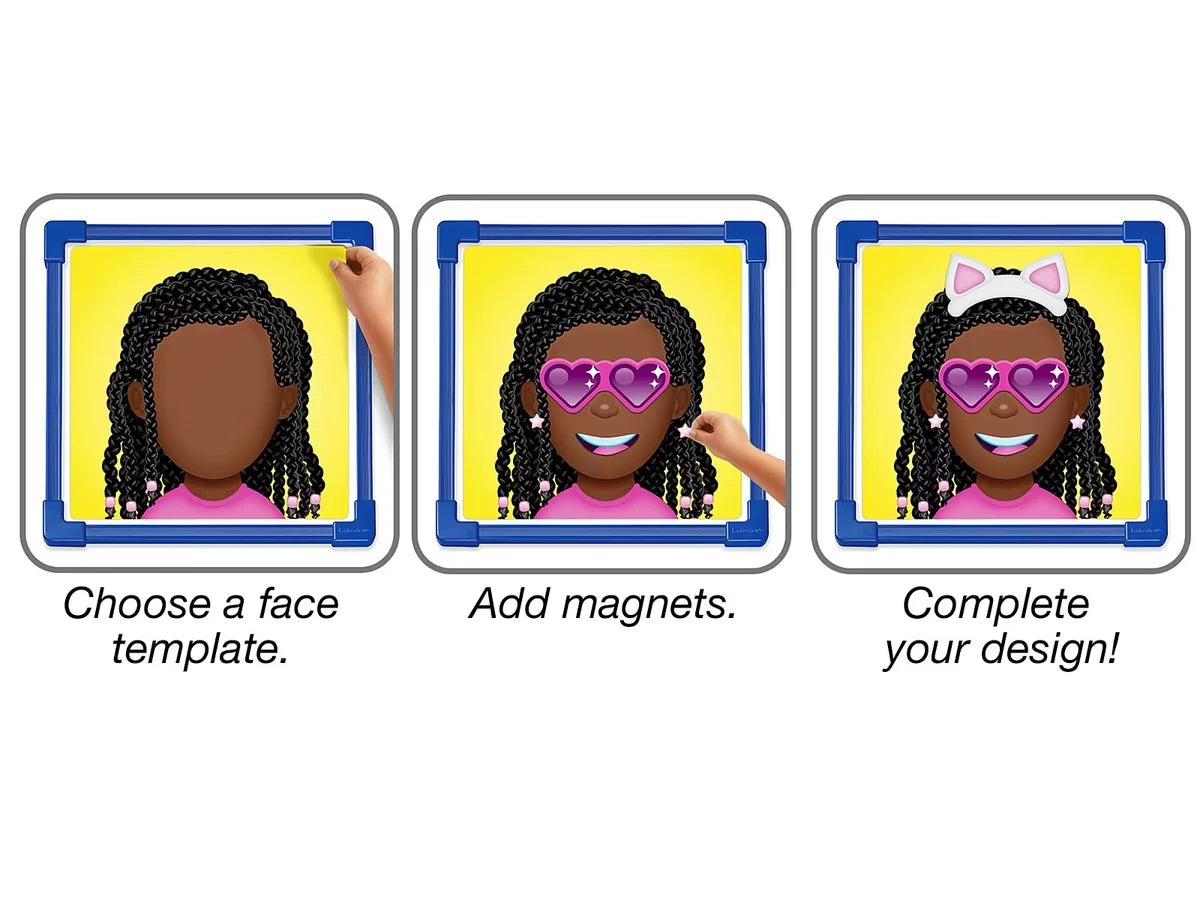 Make-A-Face Magnetic Designer - US 8758