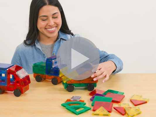 Magnetic Wonder Tiles® - Vehicle Builder - US 8033