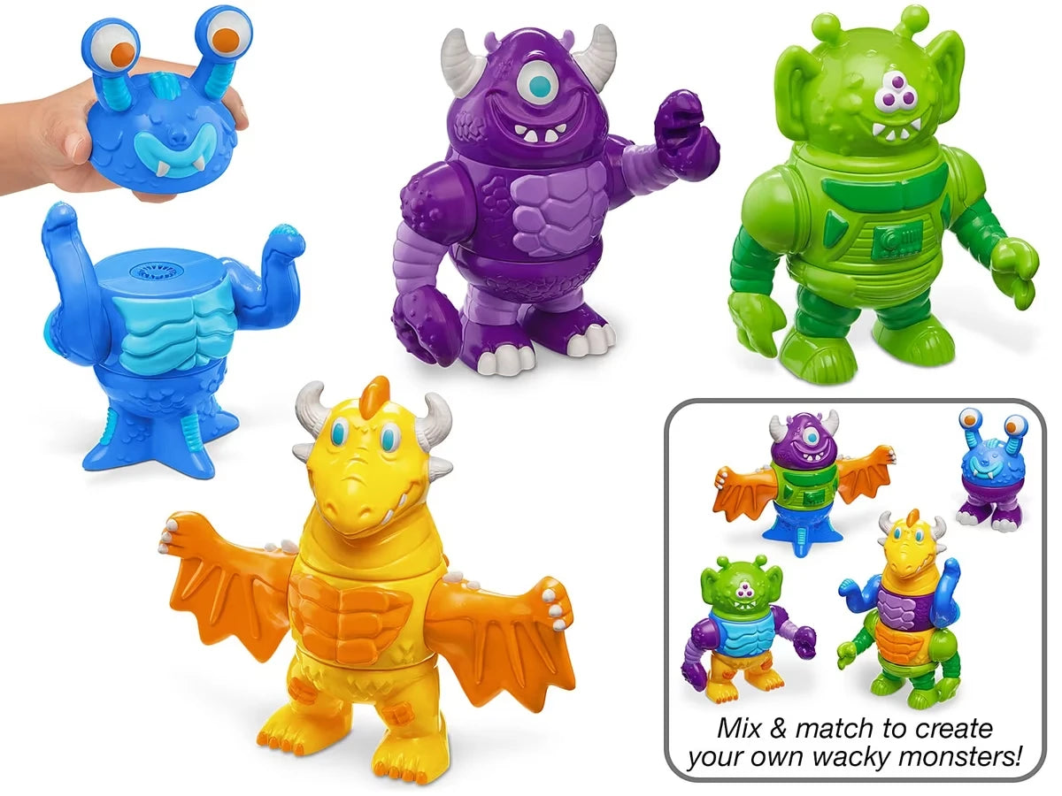 Create & Play Magnetic Monsters - US 7387