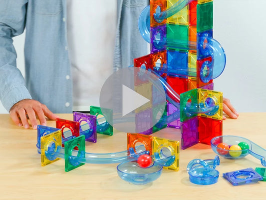 Magnetic Wonder Tiles® - Ball Run - US 4535