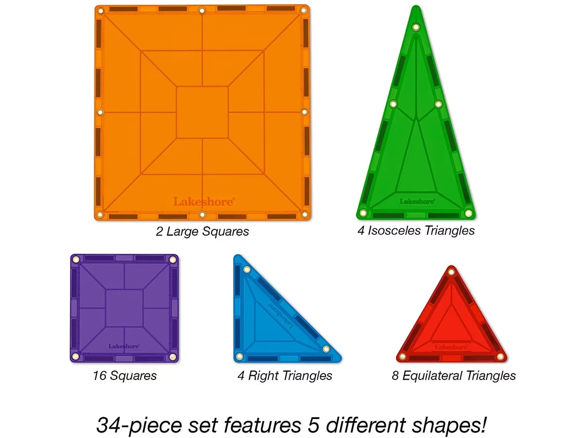Magnetic Wonder Tiles® - Starter Set - US 8951