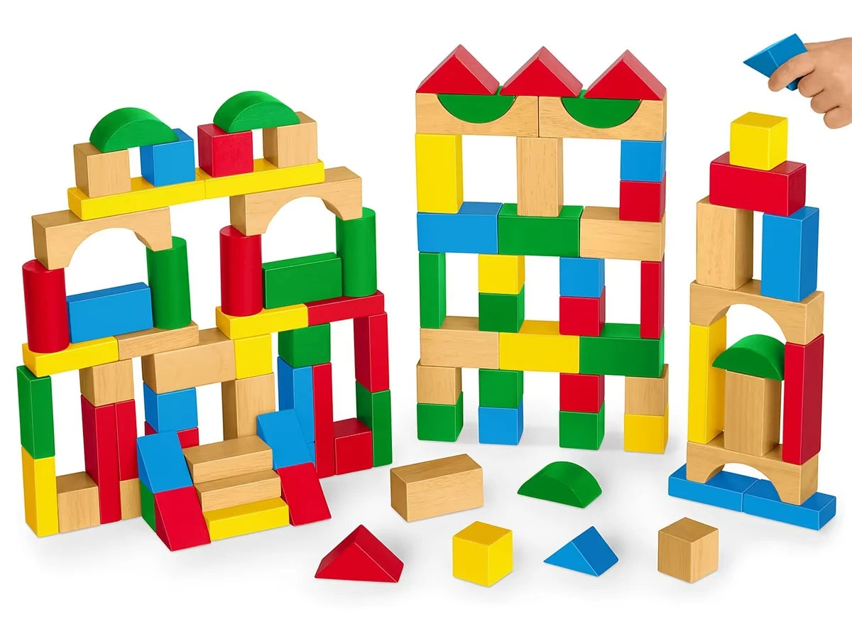 Tabletop Hardwood Blocks - Master Set - US 9343