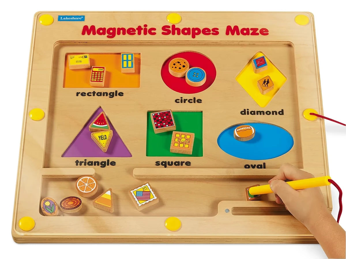 Magnetic Shapes Maze - US 8297