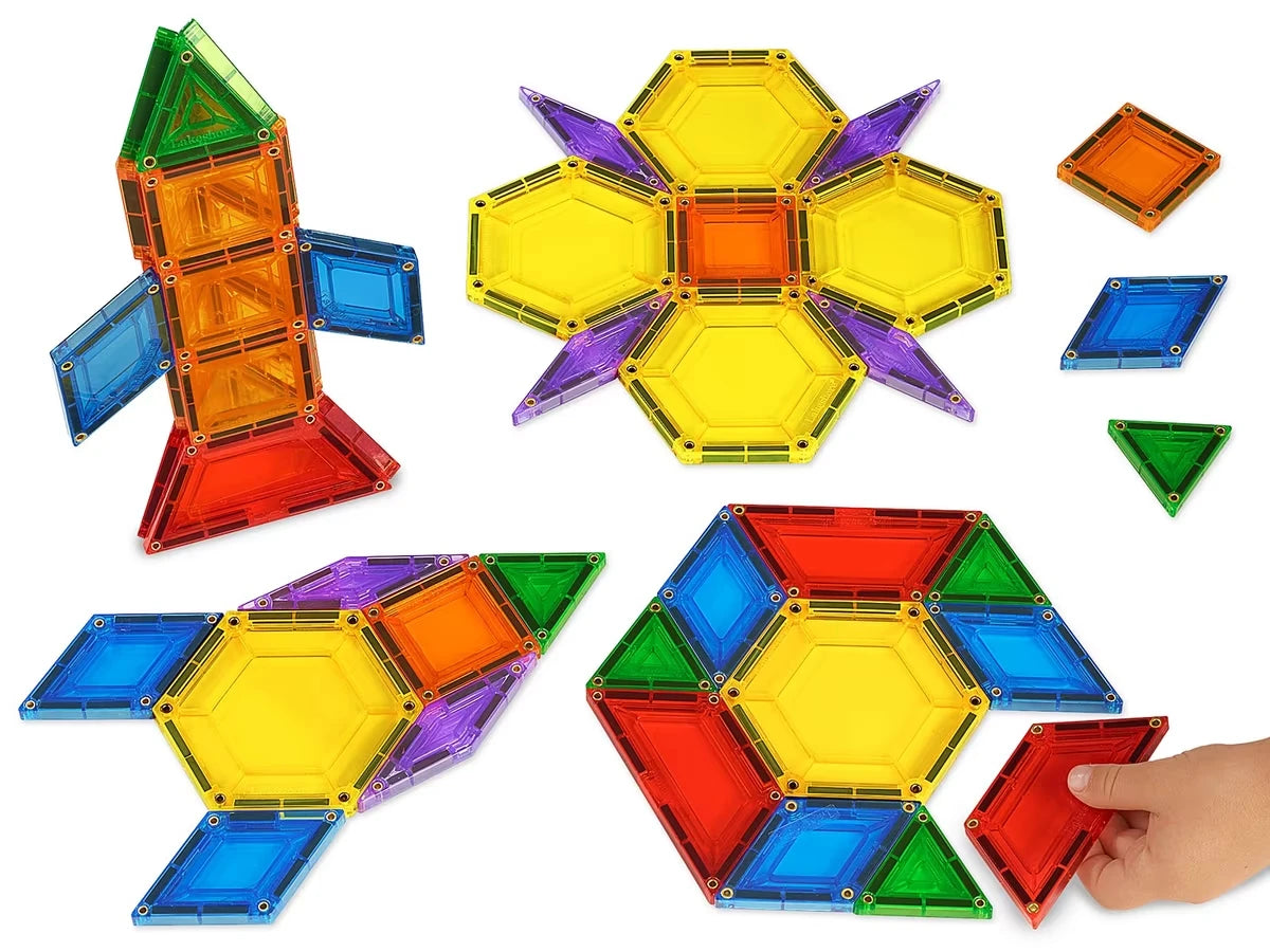 Magnetic Pattern Block Builders - US 4530