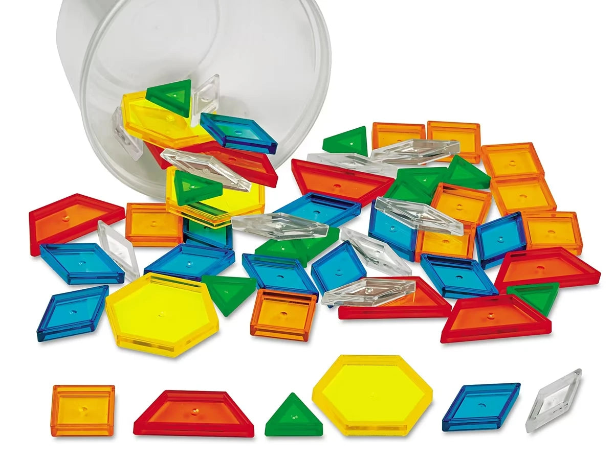 Translucent Pattern Blocks - US 6871