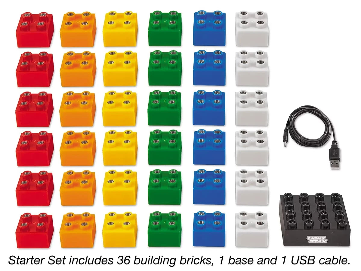 Light-Up Building Bricks - Starter Set - US 8987