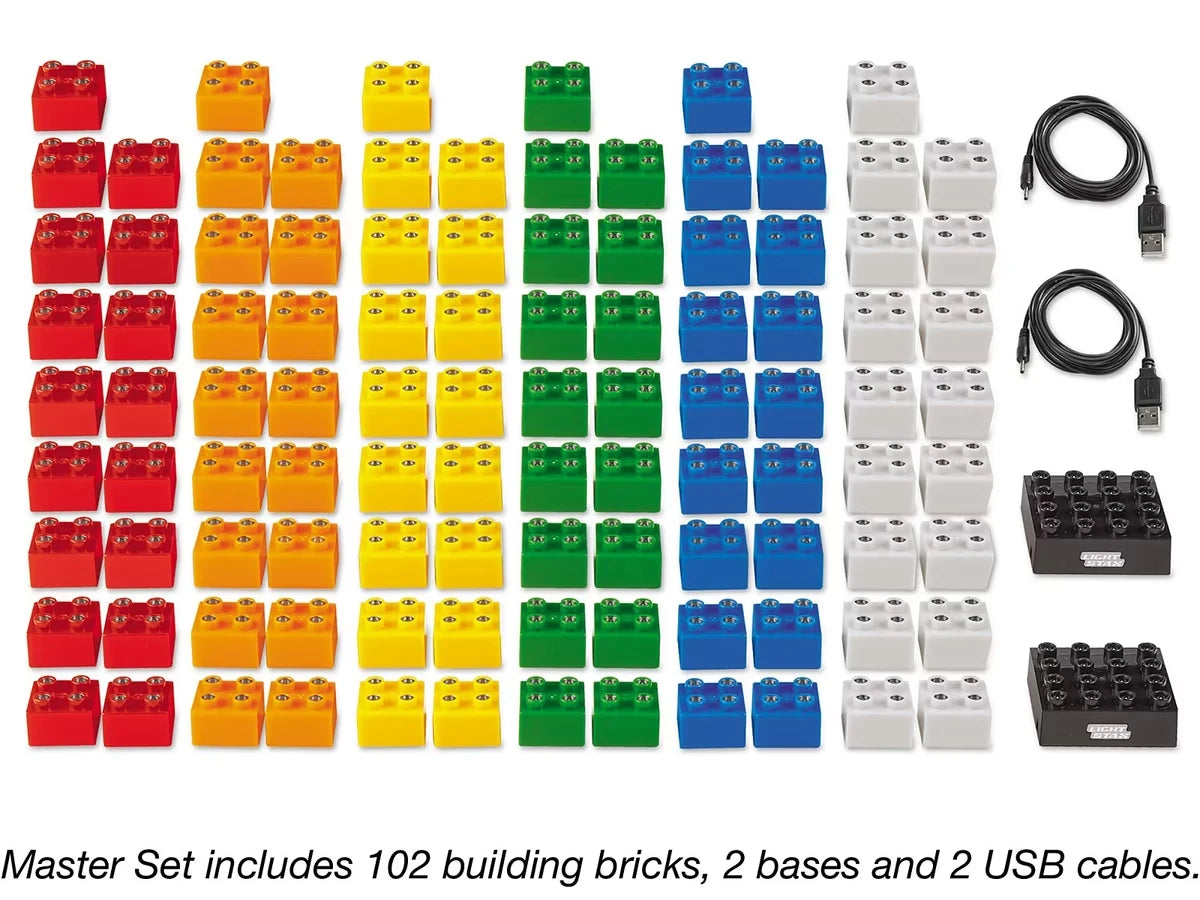 Light-Up Building Bricks - Master Set - US 2451