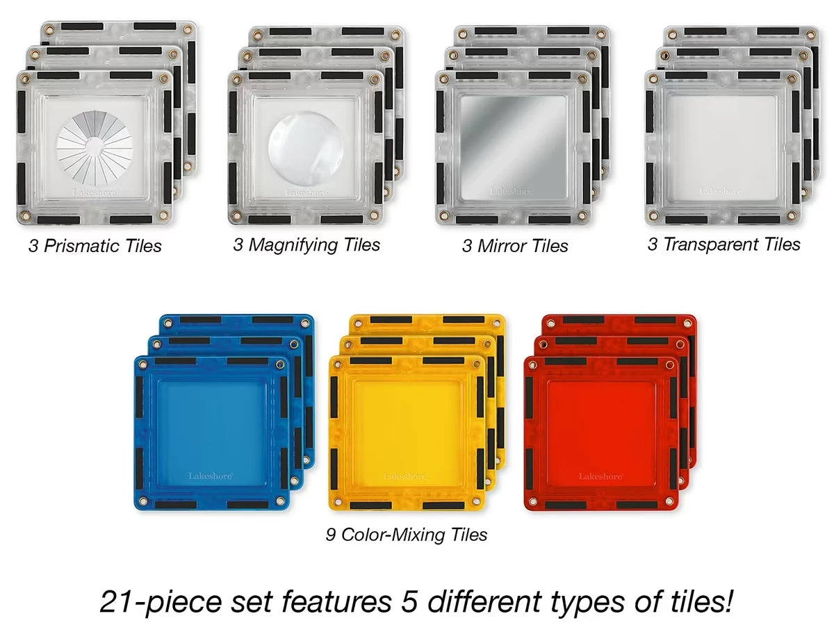 Magnetic Science Tiles - US 7022