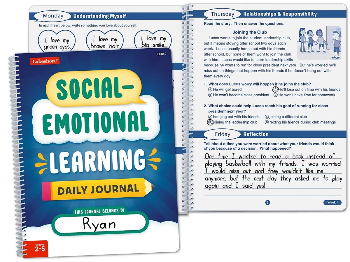Daily Social-Emotional Learning Journal - US 4379