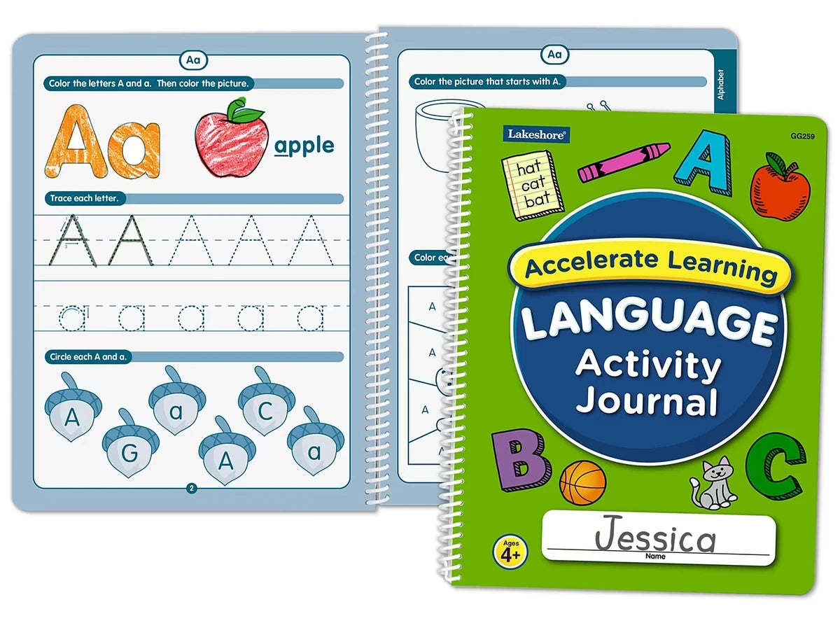 Accelerate Learning Language Activity Journal - US 3073