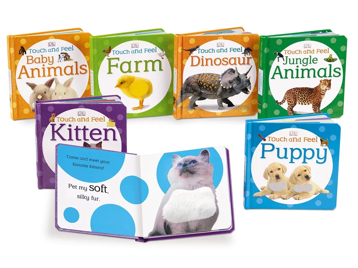 Touch & Feel Discovery Books - US 2704