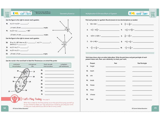 Summer Bridge Activities Workbook - Gr. 7-8 - US 2018