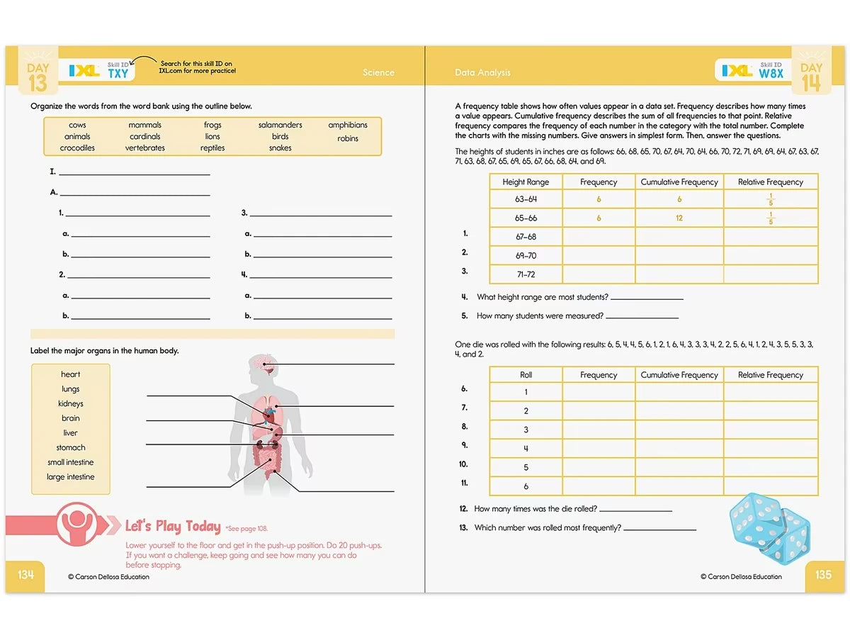 Summer Bridge Activities Workbook - Gr. 7-8 - US 2018