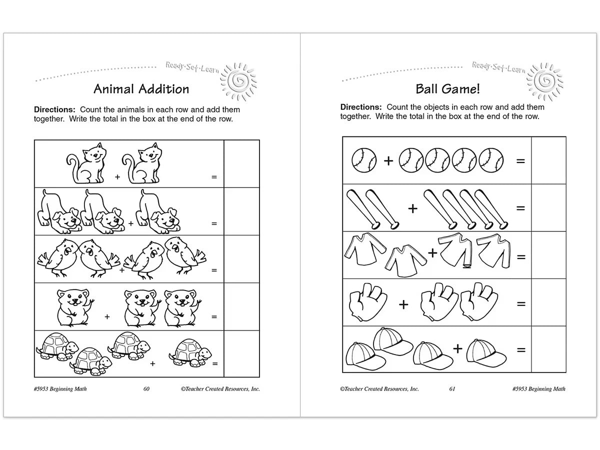 Beginning Math Workbook - US 7739