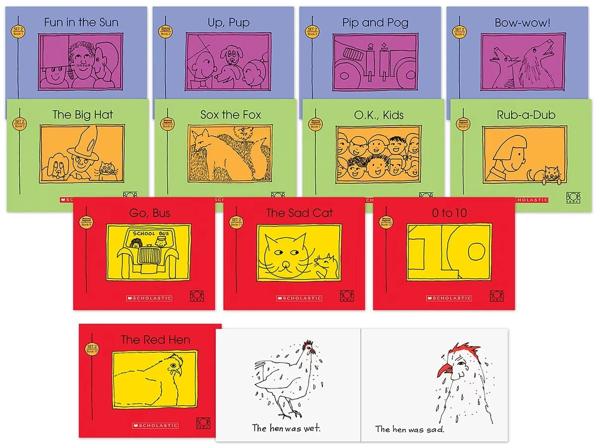 Bob Books® Set 2 - Advancing Beginners - US 4554
