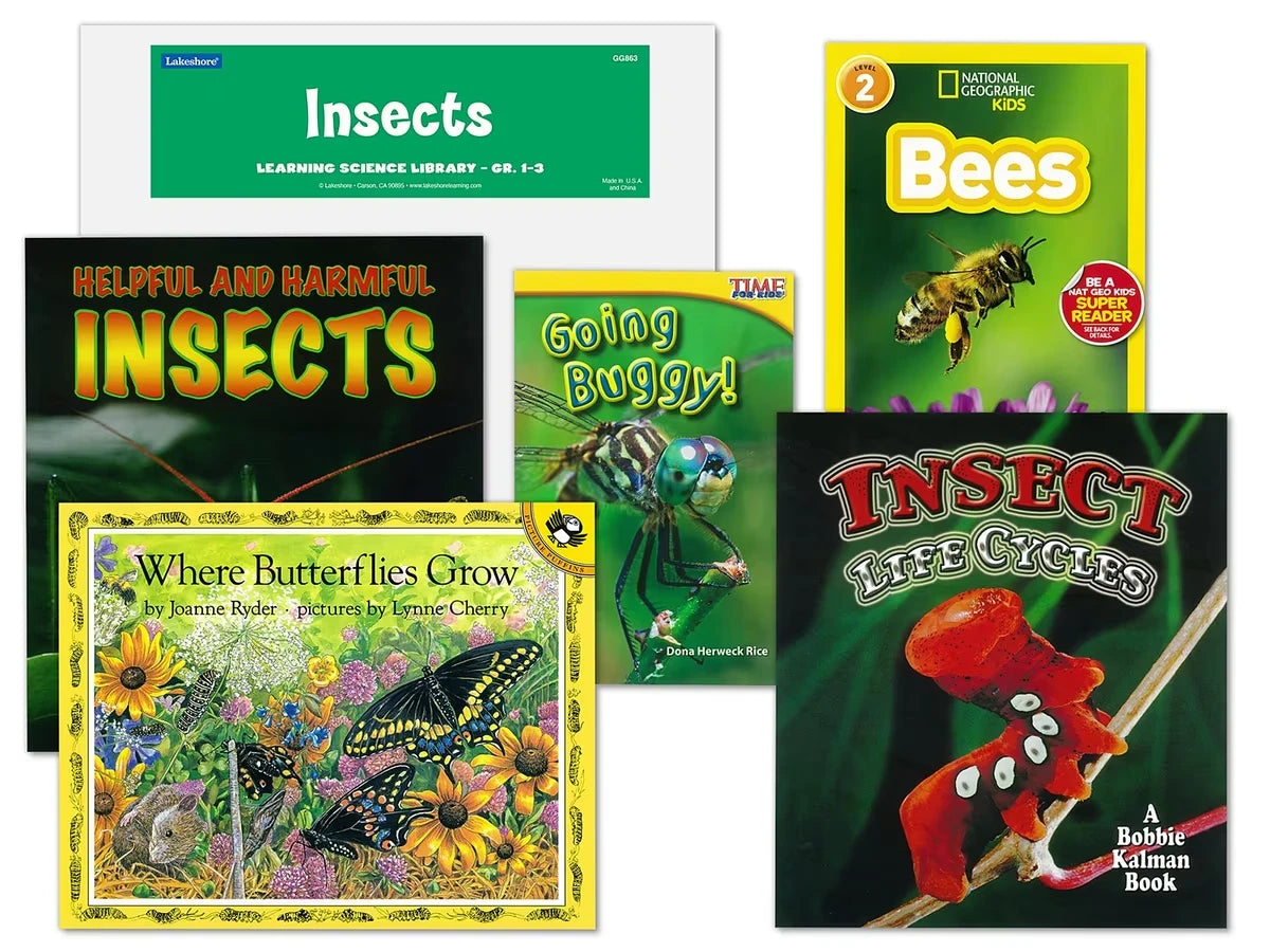 Insects Book Library - Gr. 1-3 - US 5079