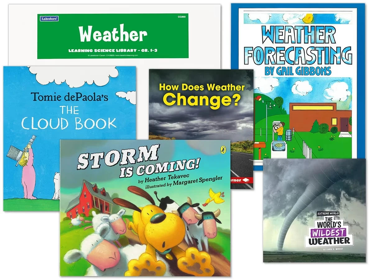 Weather Book Library - Gr. 1-3 - US 6283