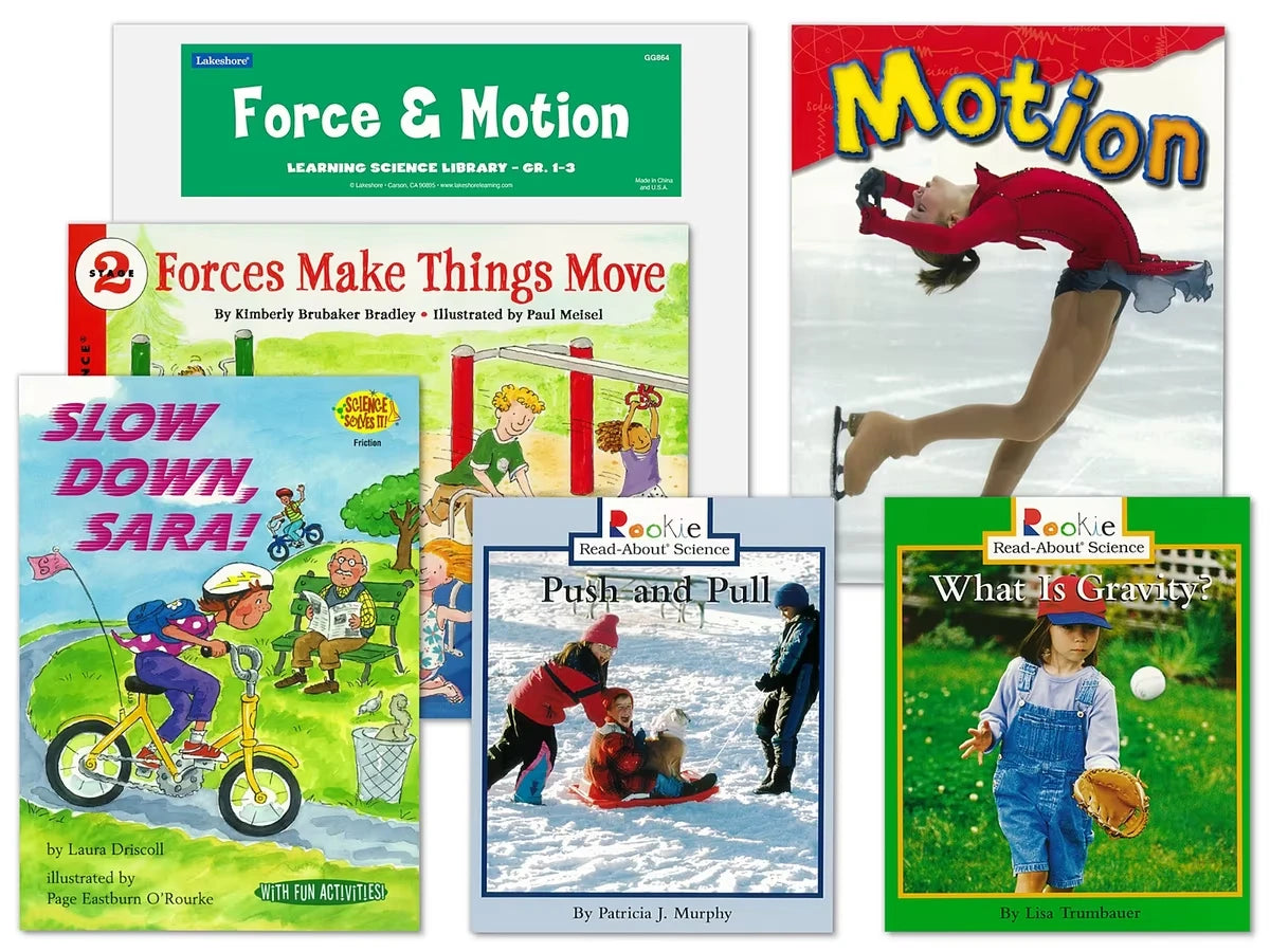Force & Motion Book Library - Gr. 1-3 - US 9427