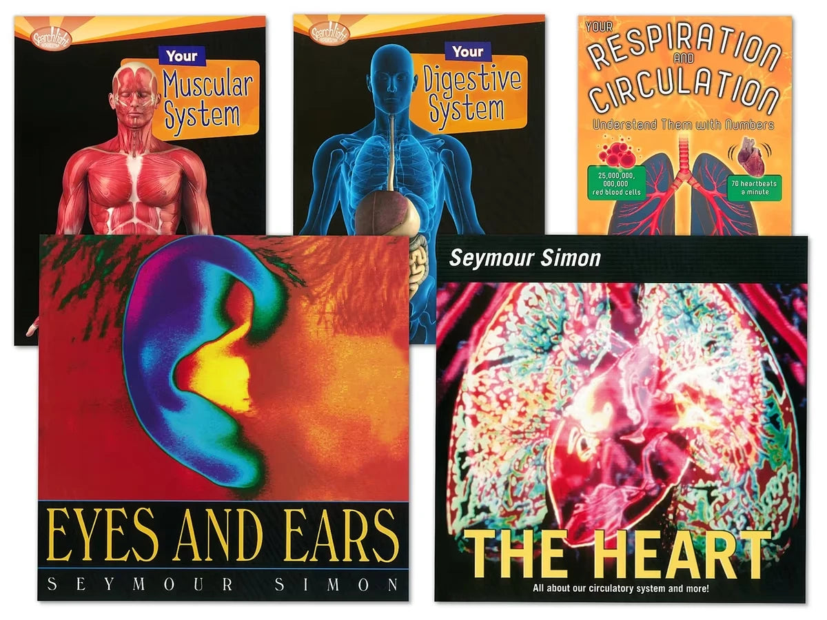 Human Body Book Library - Gr. 4-6 - US 1504