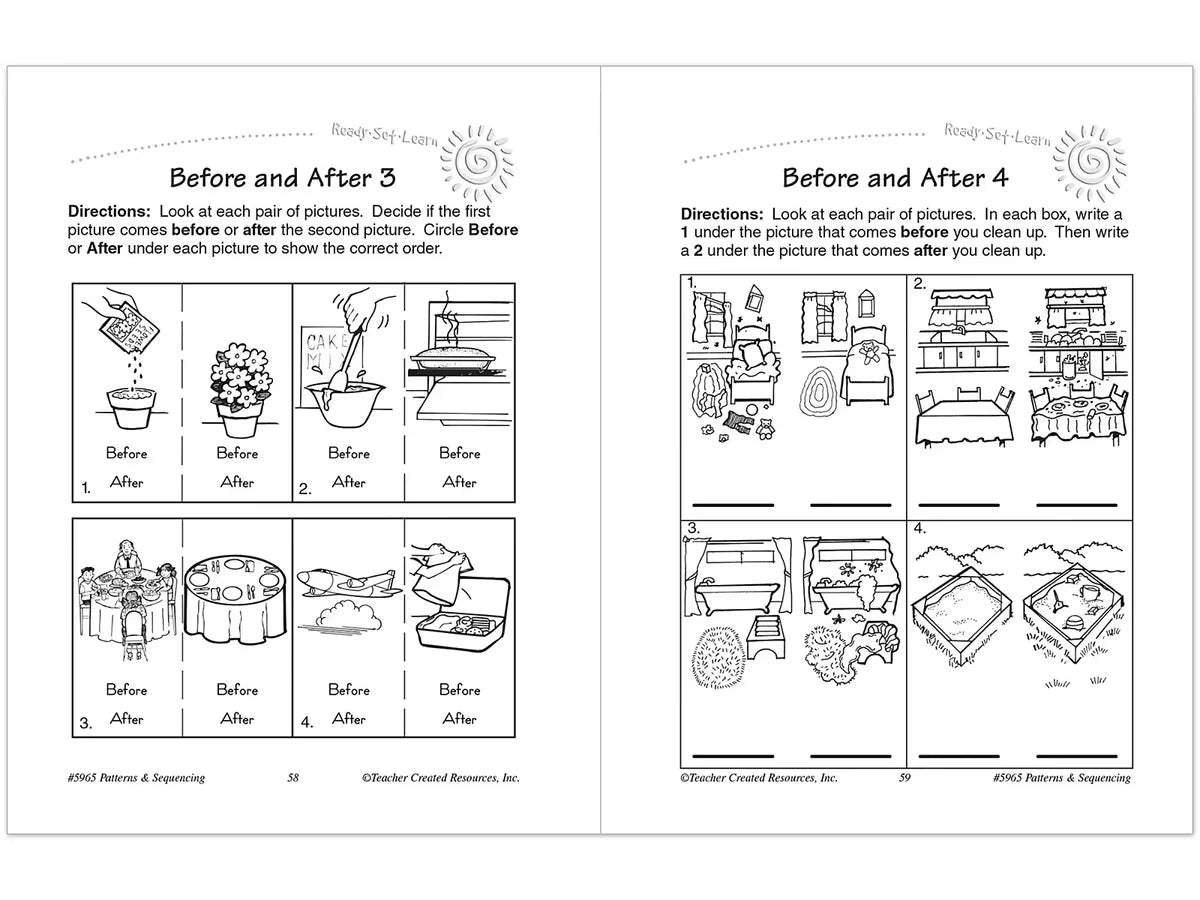 Patterns & Sequencing Workbook - US 5718