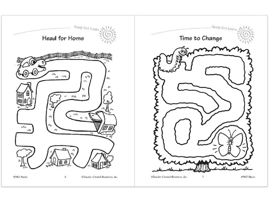 Mazes Workbook - Kindergarten - US 2318