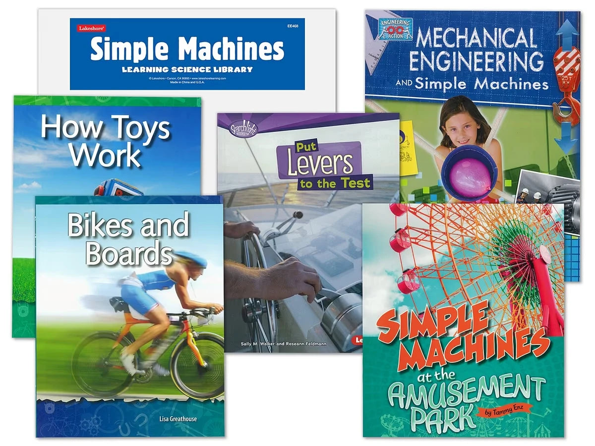 Simple Machines Book Library - Gr. 4-6 - US 1768