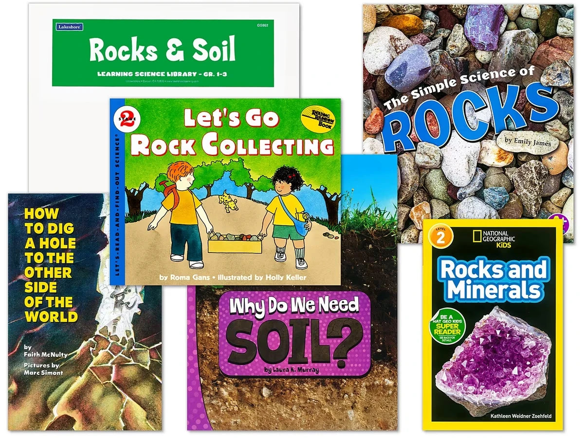 Rocks & Soil Book Library - Gr. 1-3 - US 1914