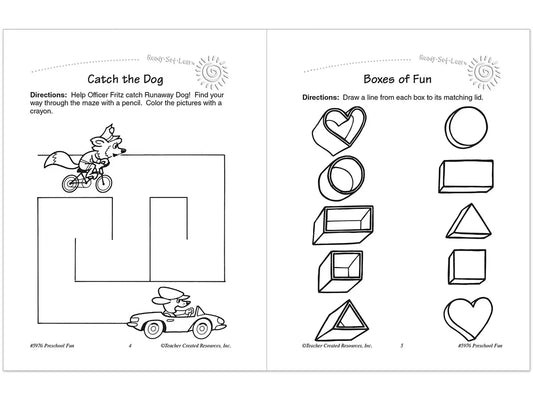 Preschool Fun Workbook - US 9106