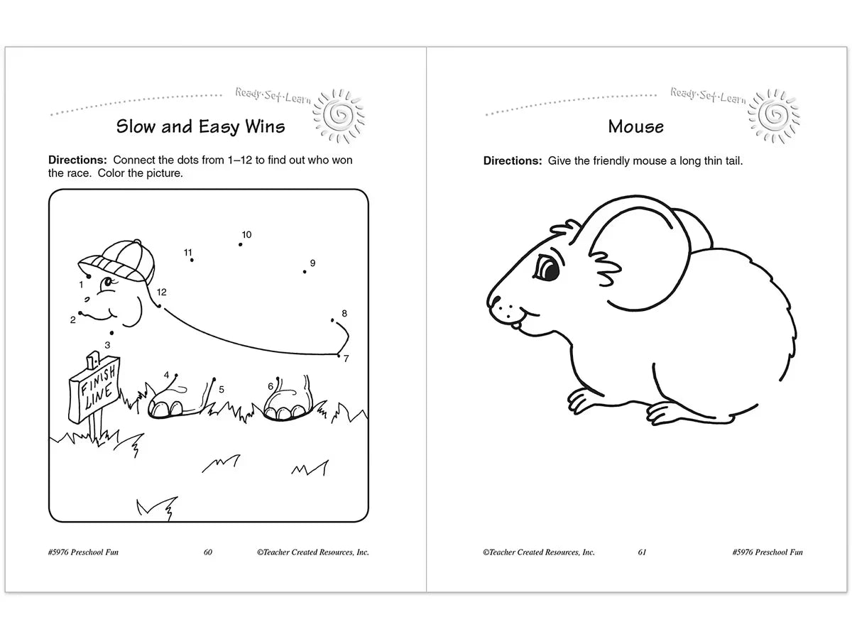 Preschool Fun Workbook - US 9106