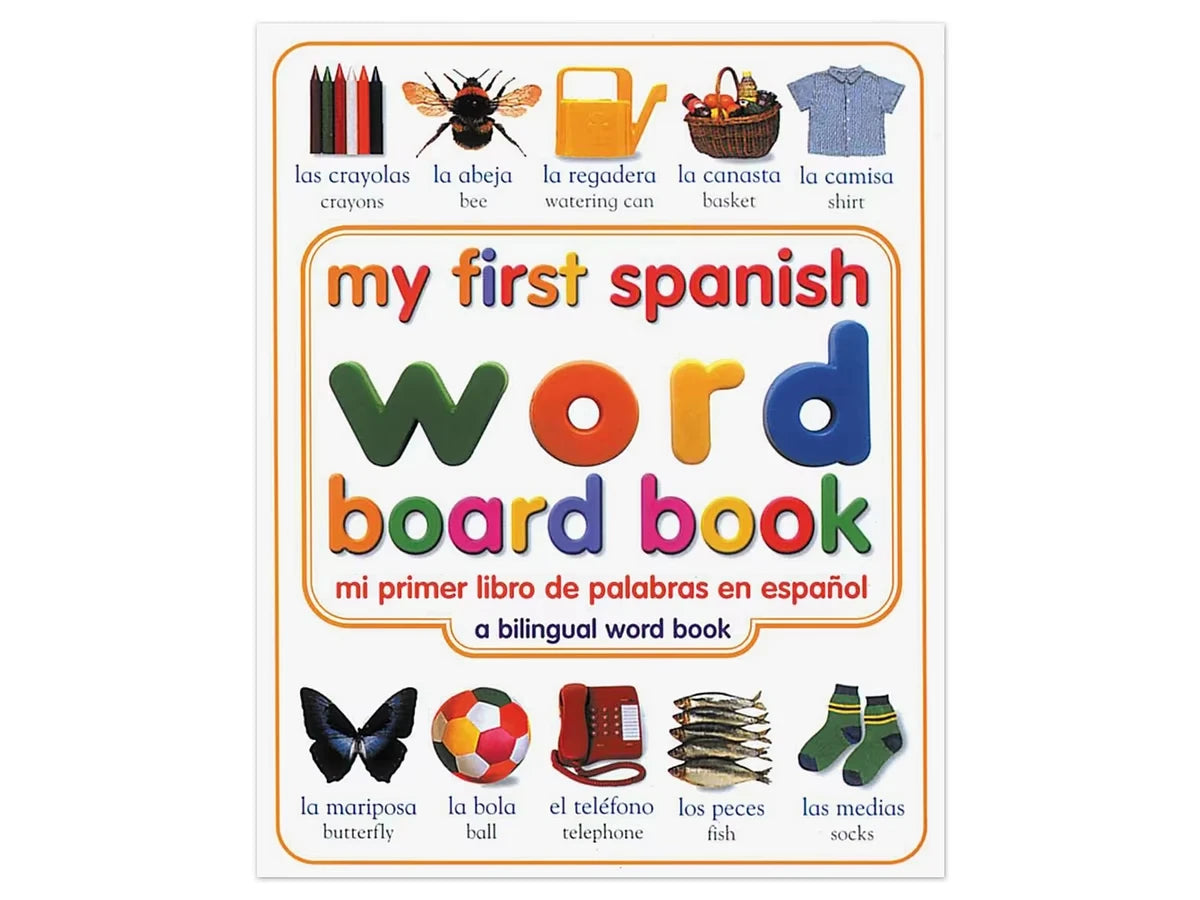 My First Spanish Word Board Book - US 4300